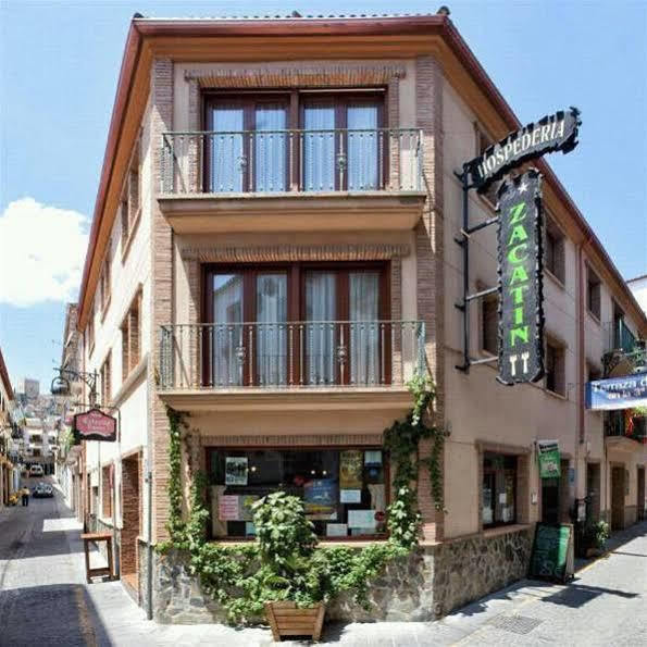 Hotel Hospederia Zacatin 알칼라 라 레알 외부 사진